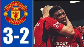 🔴 Manchester united 3-2 Newcastle Highlights | Amad Diallo, Mainoo & Rasmus Højlund score