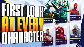 EVERY Character Explained FAST in Marvel Rivals | ALL 19 Playable Characters