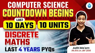 UGC NET Computer Science | Discrete Mathematics UGC NET PYQs by Aditi Mam | JRFAdda