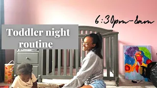 Realistic night routine of a toddler | toddler bedtime routine