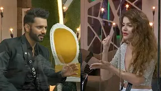 Bigg Boss 14: Rahul Vaidya gets questioned by the media for his enmity with Rubina Dilaik