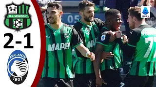 Sassuolo vs Atalanta 2-1 All Goals & Highlights | Serie A - 2021/2022