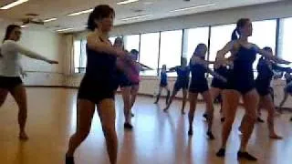 RoyAl-T-Productions. JAZZ DANCE PRACTICING FOR A SHOW PART 1