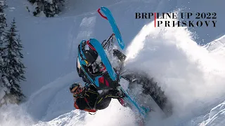 BRP Ski Doo Line Up 2022 Test Drive on Priiskovy / Тест Драйв новой линейки снегоходов BRP в При