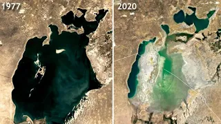 Что происходит с аральским морем?