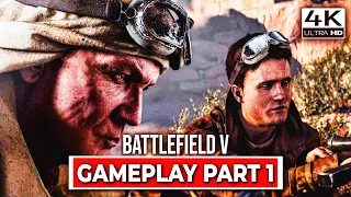 BATTLEFIELD 5 Walkthrough Gameplay Part 1 - INTRO - Campaign Mission 1 (Battlefield V)[4K/60FPS]