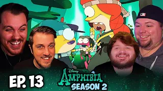 Amphibia Season 2 Episode 13 Group Reaction | Ivy on the Run / After the Rain