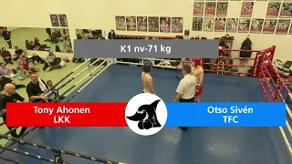 Espoo Open 1 -- Tony Ahonen LKK vs Otso Sivén TFC