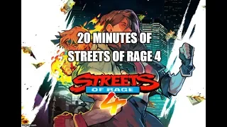20+ minutes of Streets of Rage 4 GAMEPLAY - Actual Game Footage