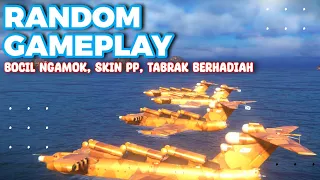 Modern Warships Indonesia - Ngetrol tier kecil pakai full loon, tabrak berhadiah, bocil ngamok!