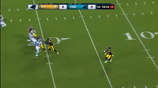 What's up today -  Steelers punt returner fakes out camera man!
