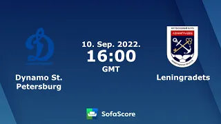 DINAMO SAINT PETERSBURG VS FK LENINGRADETS LIVE STREAMING