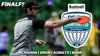 2023 PDGA Champions Cup | FINAL RD, F9 | McMahon, Orum, Schultz, Buhr | Gatekeeper Media