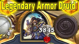 Legendary 3K Armor Druid Is Back At It Again To Have Fun At March of the Lich King | Hearthstone