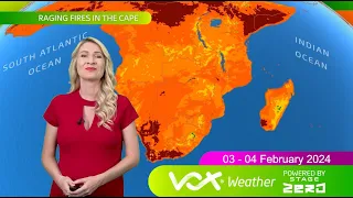 03 to 04 February 2024| Vox Weather WEEKEND Forecast powered by Stage Zero