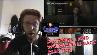 DEADPOOL 3 & WOLVERINE BACK REACTION COMING 2024