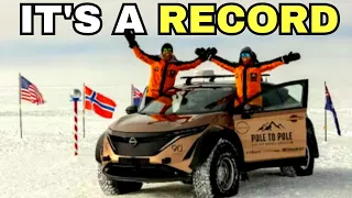 Nissan Ariya Becomes First EV To Travel From North Pole To South Pole