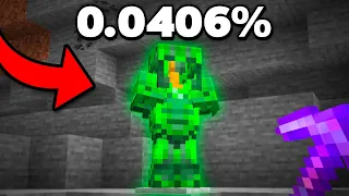 Conseguí la Armadura MÁS Rara en Minecraft Survival