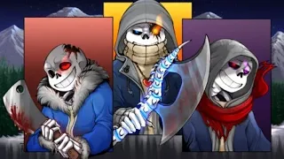 [ Axetale ] reacts to ??? || Undertale AU || Sans AU [ Axe! Sans ] || Frans || Gacha Club