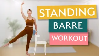 10 Minute Pilates Barre Workout- | Beginner Friendly | Improve Upper and Lower Body Tone