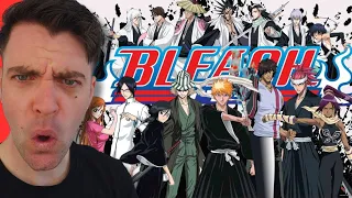 "UK Drummer REACTS to All Bleach Openings (1-16) ANIME REACTION"