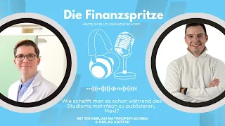 Wie schafft man es schon im Studium mehrfach zu publizieren, Maxi? II Podcast: Die Finanzspritze