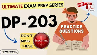 DP-203 | Important Real Exam Questions | Data Engineering on Microsoft Azure | 100% Pass | New Set