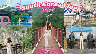 SOUTH KOREA VLOG- Episode 5 | DMZ tour, Gamaksan Suspension Bridge, Bullet Train Ride, Ferry to Jeju