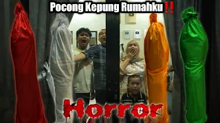 POCONG WARNA WARNI SERANG RUMAHKU !! | eybel channel