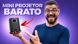 MINI PROJETOR PORTÁTIL BOM E BARATO!  PROJETOR BYINTEK X20