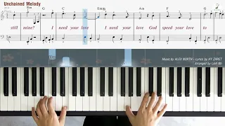 Unchained Melody (Beginner Piano) | Linh Nhi