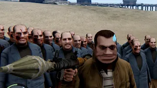 In traffic at a speed of 9999999, Niko wanted Vlad dead so badly！ - GTA4