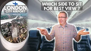 Best views of London when flying to or from London City Airport