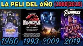 La Película Mas Exitosa De Cada Año (1980 - 2019)