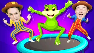 Jump - Jumping Animals + More Nursery Rhymes | Tigi Boo KIds Songs