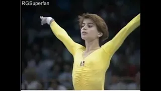 Karine Boucher FRA vault Compulsory Olympics 1988