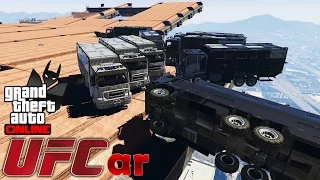 GTA V Online UFCar #46: SUMÔ AÉREO INSANO COM CAMINHÕES BRICKADE