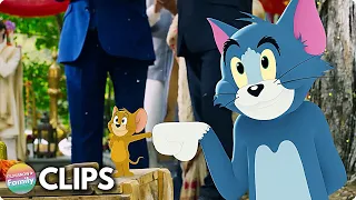 TOM & JERRY (2021) Don't Miss It! Clips 🐭🐱|  Chloë Grace Moretz Live-Action Movie