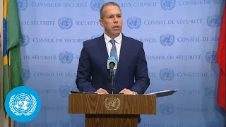 Israel on Palestine- Security Council Media Stakeout (8 August 2022)