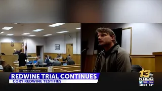 Cory Redwine testifies against his father as trial continues