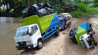 EDISI MUAT BIBIT DAN PUPUK SUBSIDI‼️Rc truk canter akhirnya trouble dijalan..Vs Rc hino duto 🔥