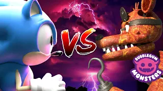 Real Fnaf foxy vs Sonic - Ultimate race - teaser trailer