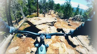 First time down Sluice. First time on an e-bike (YETI  160e)