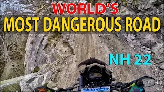 World's most dangerous road | Peo to Tabo | National Highway 22 | Day 3 |