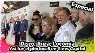 ALFOMBRA ROJA | Así fue el photocall de "Disco, Ibiza, Locomía" en los Cines Capitol