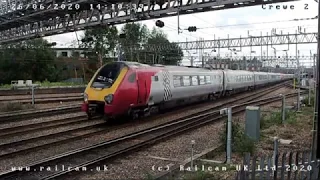 Trains at Crewe I 26/06/2020
