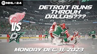 NHL 24 SEASON MODE | RED WINGS BOUNCE BACK IN TEXAS?