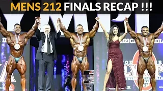 2018 MENS 212 Olympia FINALS : RECAP & FULL ANALYSIS