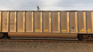 A Southbound BNSF #6060 Loaded Energy Coal Train