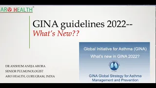 What is new  in Asthma management - GINA guideline 2022